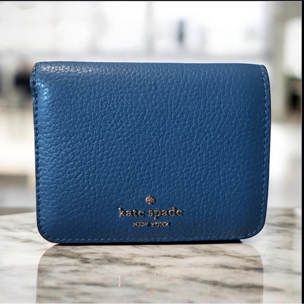 Kate Spade Navy Leather Wallet